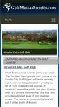 Mobile Screenshot of golfmassachusetts.com